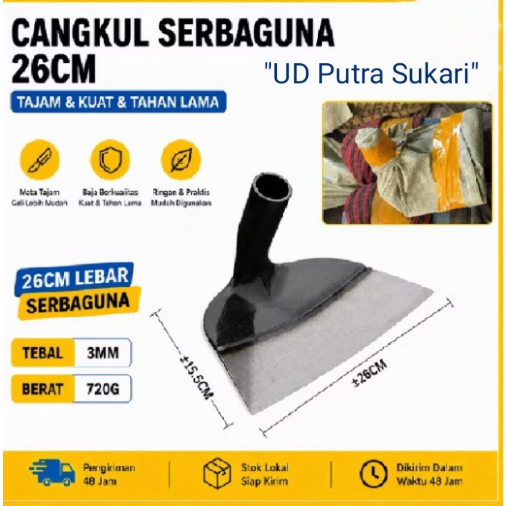 ASLI CANGKUL BAJA SUPER-CANGKUL RUMPUT GULMA SAMBUNG BAJA SUPER- CANGKUL ANTI LENGKET-CANGKUL RUMPUT