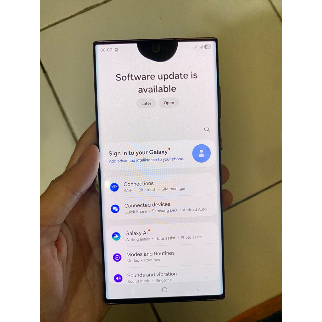 LCD COPOTAN ORI SAMSUNG GALAXY S22 ULTRA SM S908E SECOND MINUS