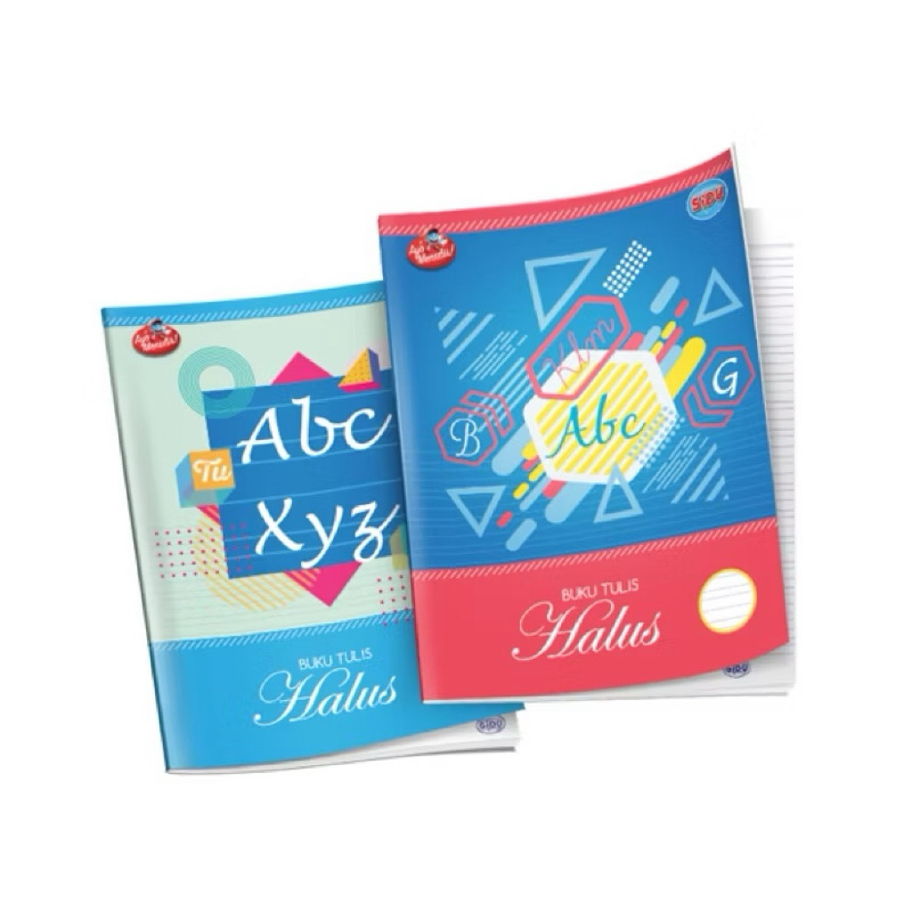 1 pack 1 pak Buku halus kasar kotak kecil kotak besar