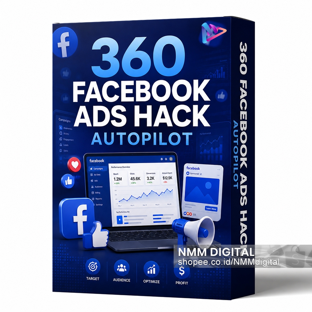 META ADS HACK AUTOPILOT: Ecourse Facebook Ads Terbaru Materi Video Pembelajaran- (bahasa Indonesia)