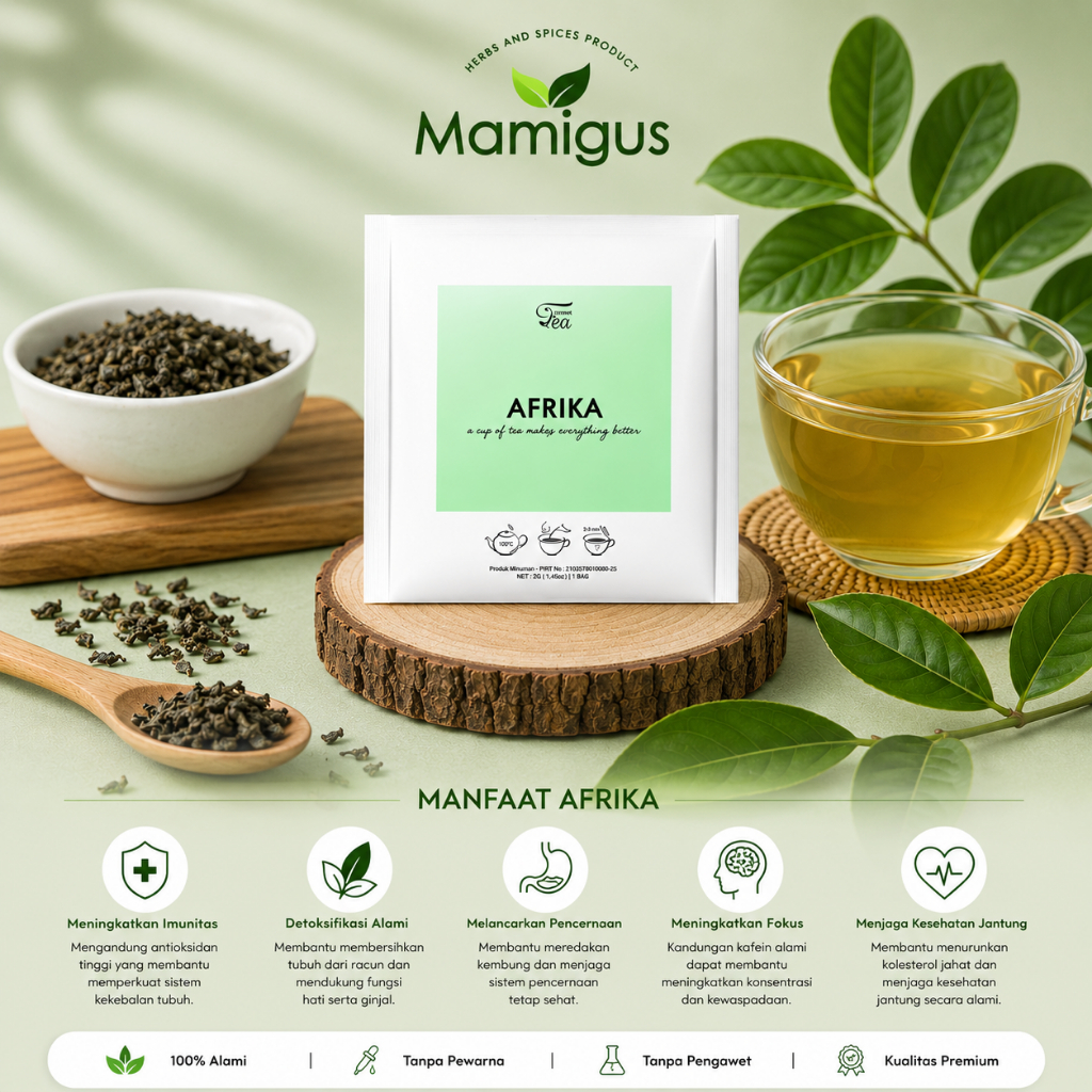 Teh Celup Daun Afrika (1Pcs Tea Bag SACHET)