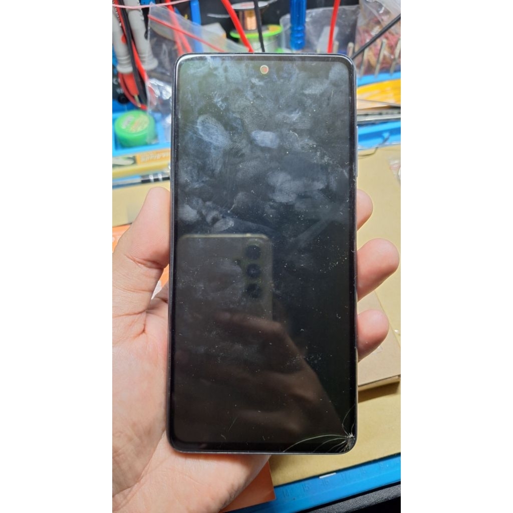 FRAM ORI COPOTAN SAMSUNG A52 4G DAN LCD MATI