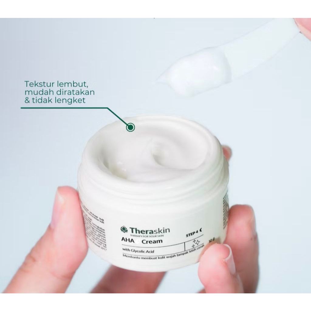 THERASKIN AHA CREAM (Flek Sedang) / Krim Malam Flek Kusam / Krim Malam Flek Sedang ORIGINAL BPOM HAL