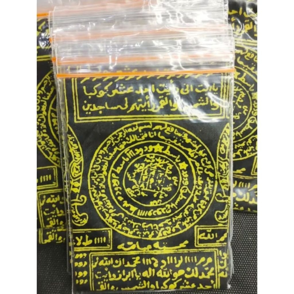 Grosir Sapu Tangan Motif Bulat Hitam Isi 20 pcs