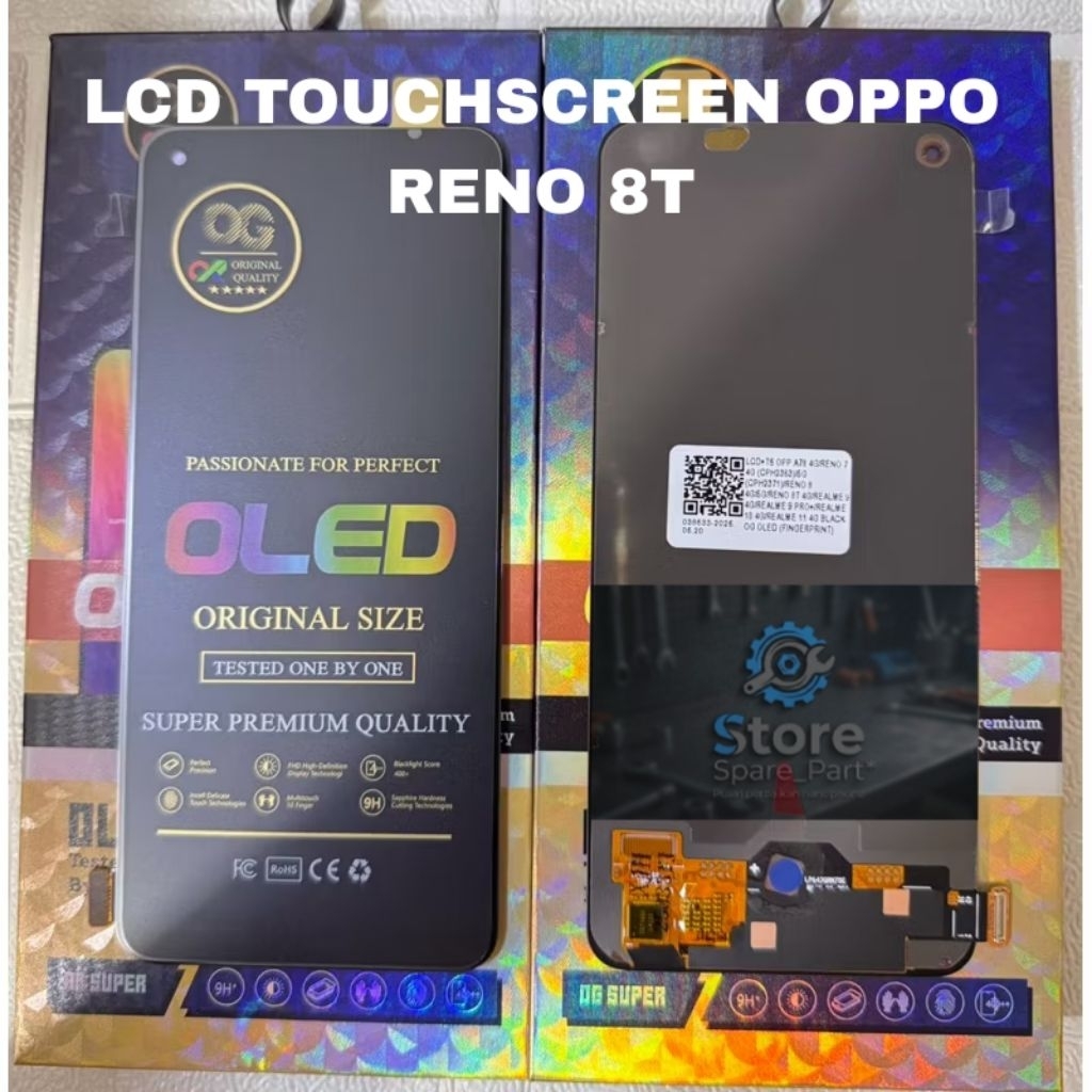 LCD TOUCHSCREEN OPPO RENO 8T 4G OLED/AMOLED ORIGINAL FULLSET