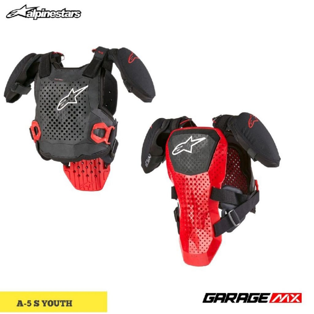 CHEST PROTECTOR ANAK ALPINESTARS A5S YOUTH - PELINDUNG BADAN ANAK TRAIL MOTOCROSS