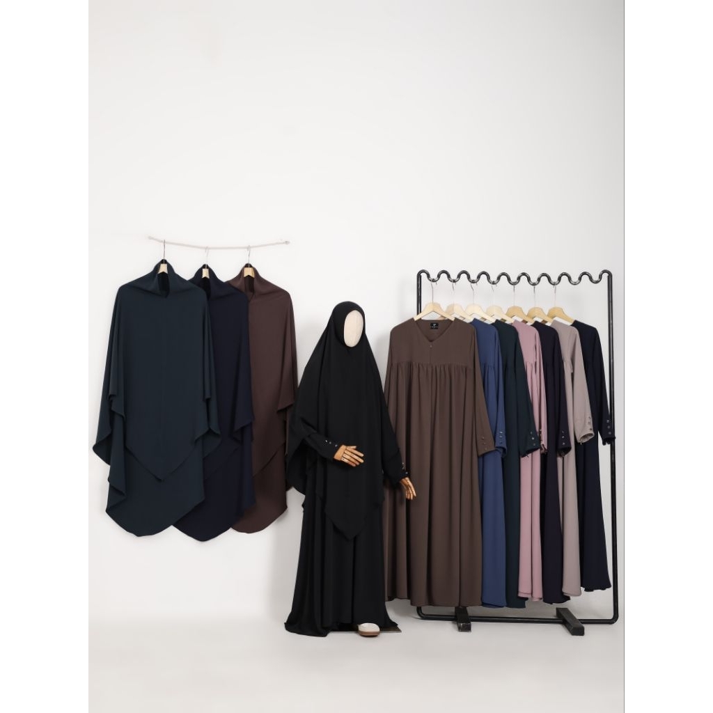 ABAYA RAMPEL bahan Mina Sultan Ori