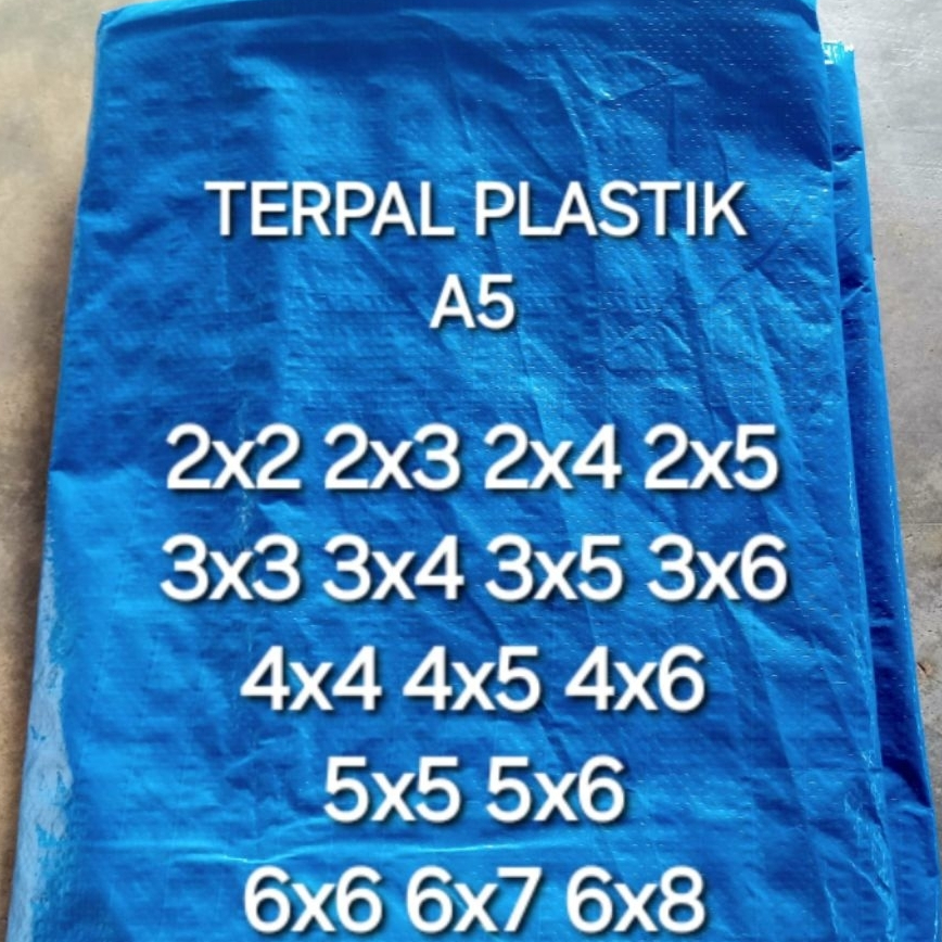 Terpal Tenda 4x7 A5 Terpal Jemur Padi Terpal Kolam Ikan