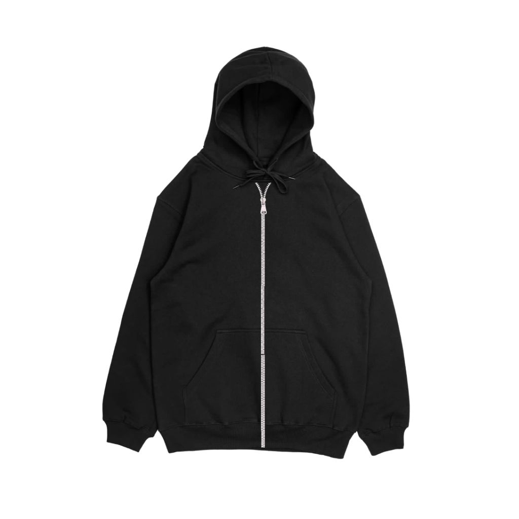 ZIPPER HOODIE FULL COTTON