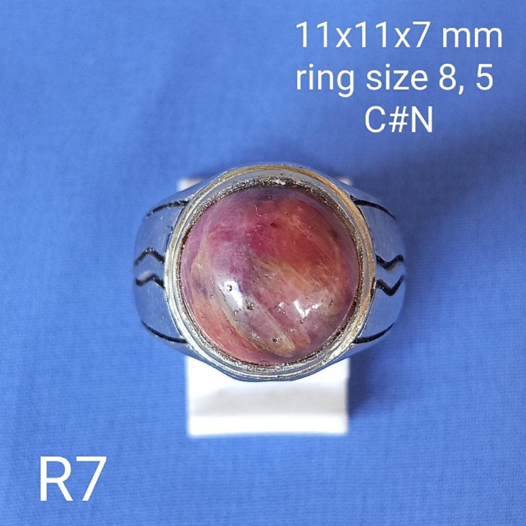 batu permata natural Ruby tanzania #7