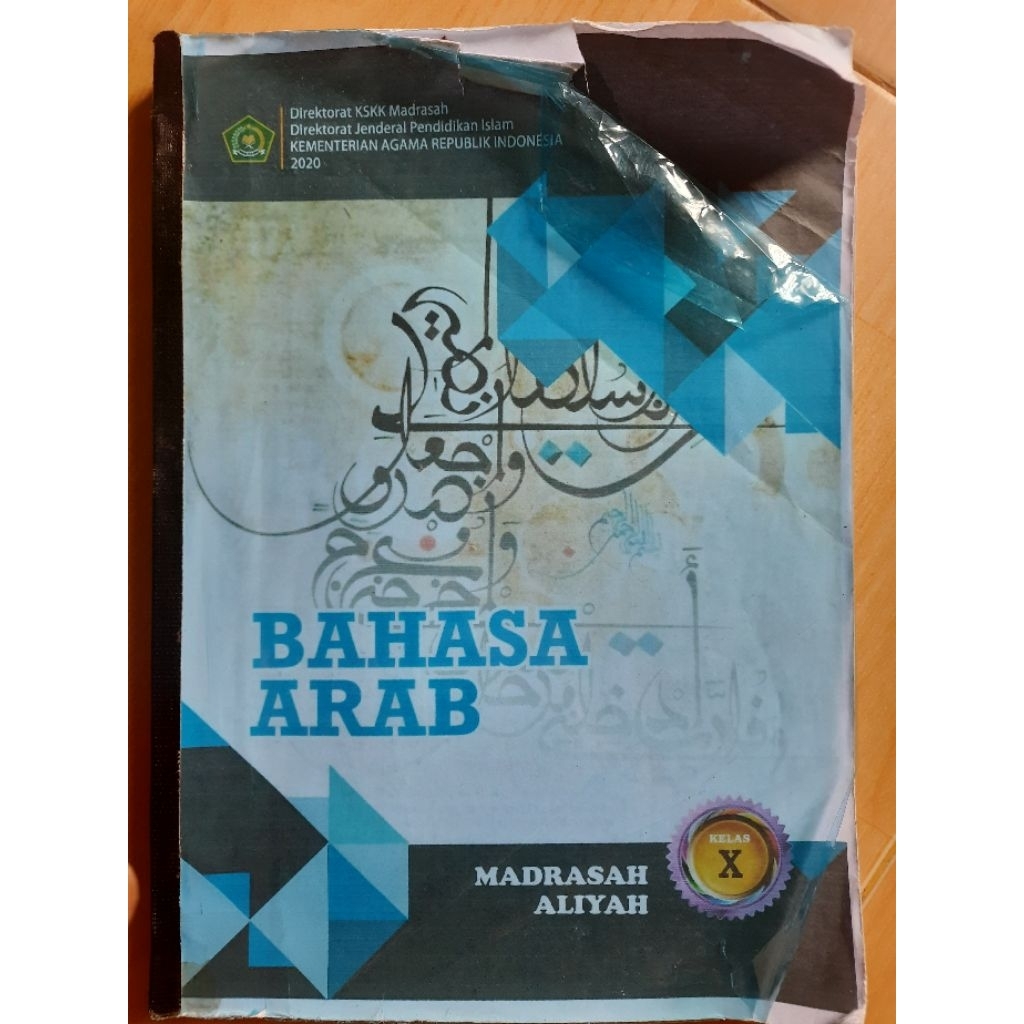 Buku bekas bahasa arab kelas 10 Madrasah