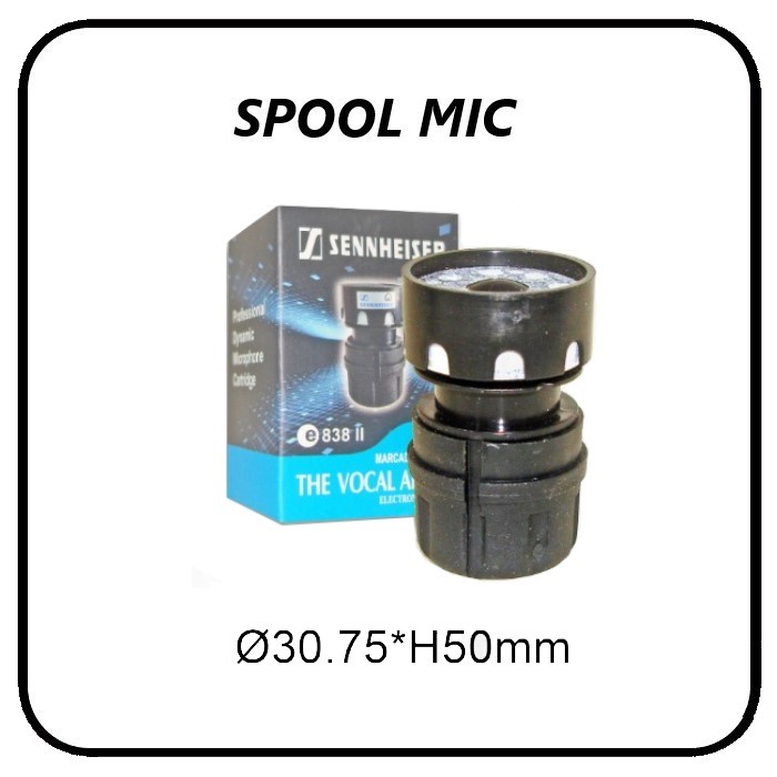 Spool Microphone Vocal kabel dan wireless - Spul Mic sh 838 II