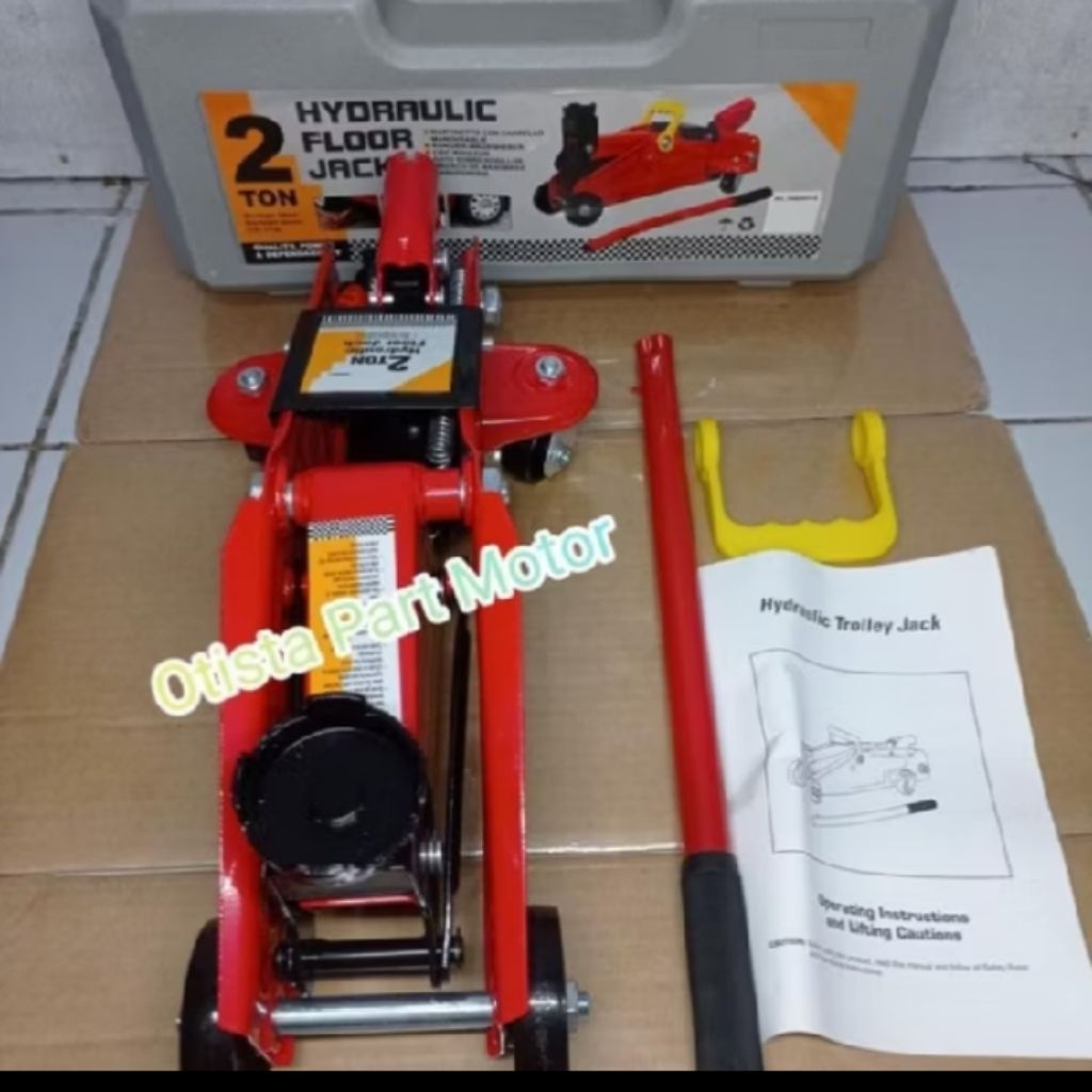 DONGKRAK BUAYA MINI 2 TON FLOOR JACK 2 TON HYDROLIC JACK MOBIL MINI