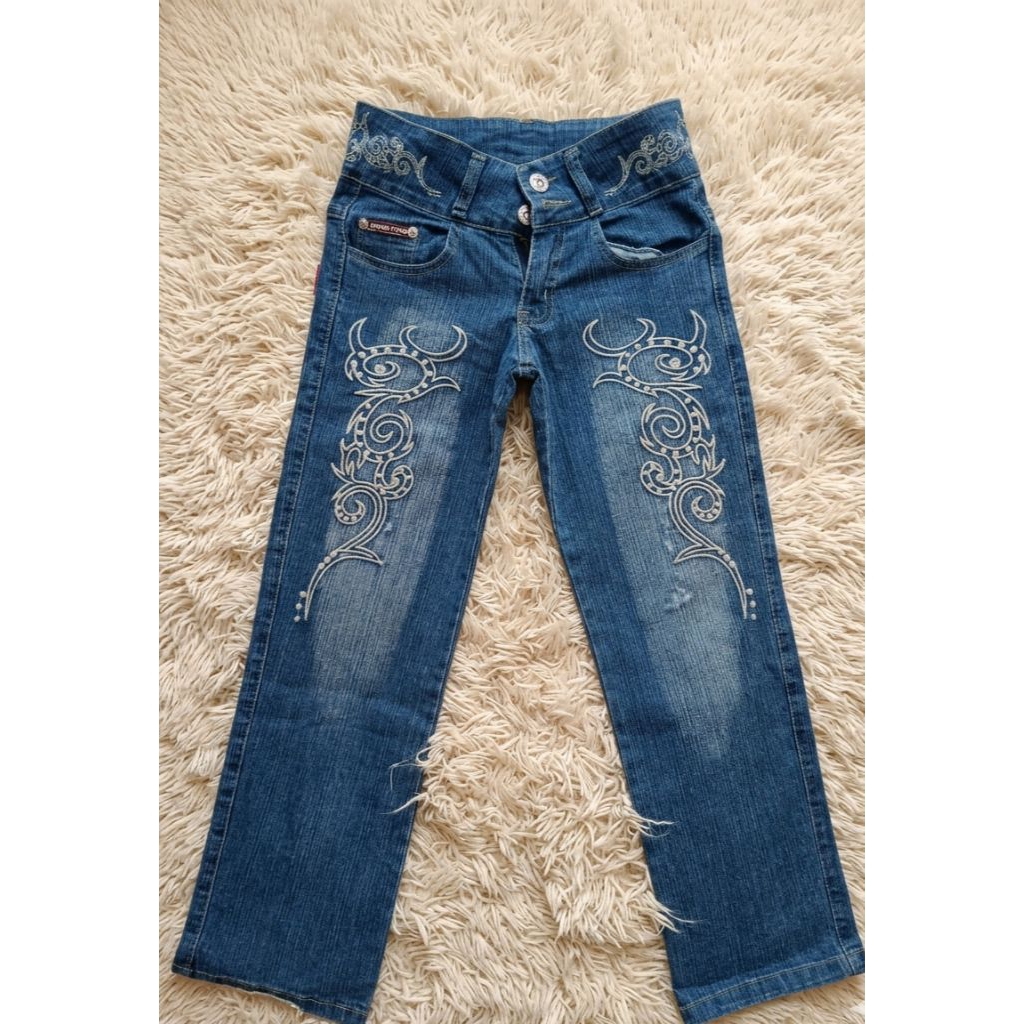 Denim Jeans Tribal