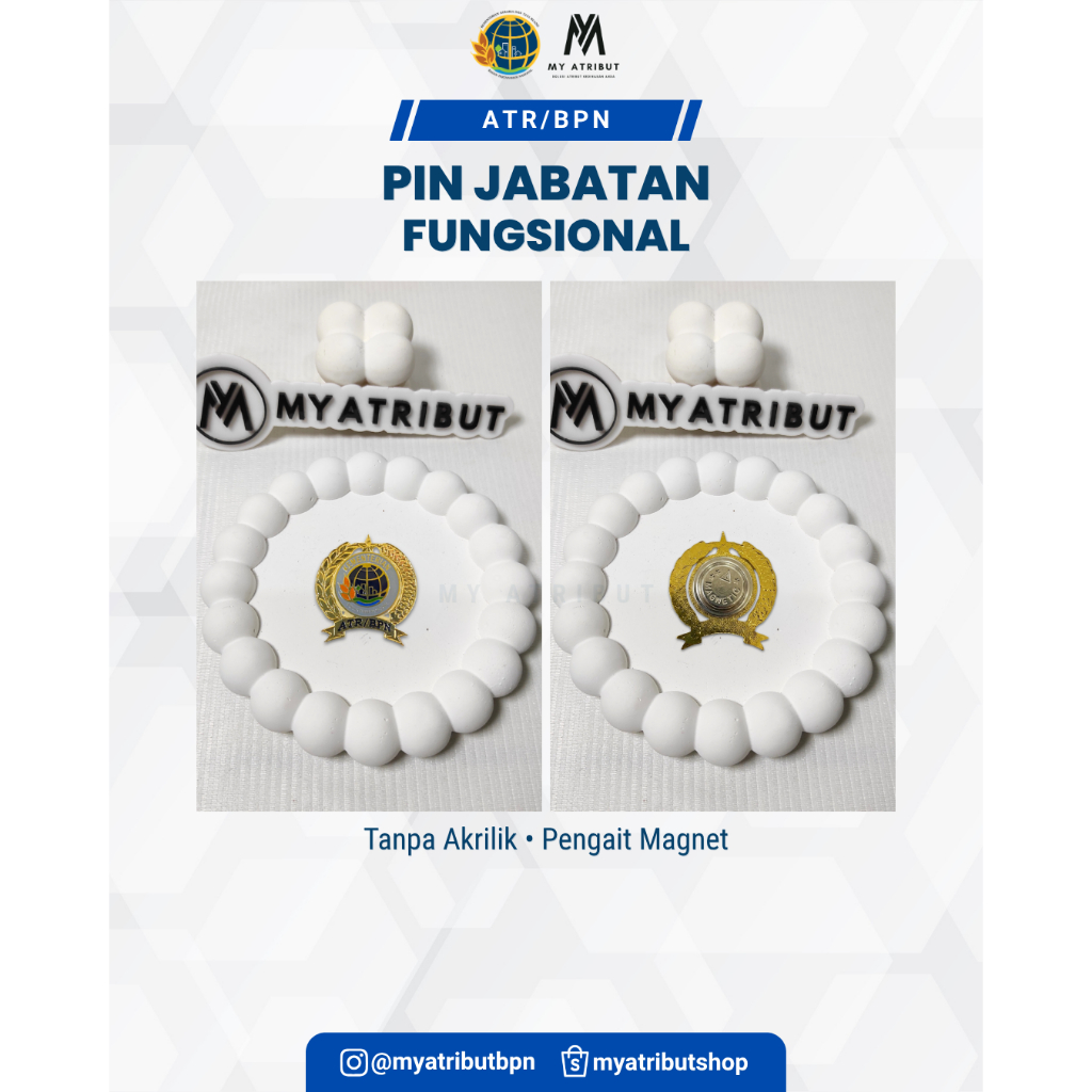 Pin Jabatan Fungsional ATR/BPN
