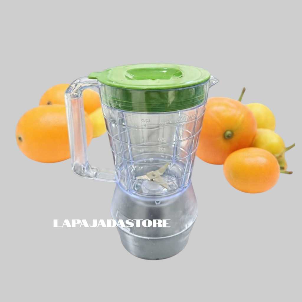 1 SET GELAS BLENDER JUS PHILIPS HR 2056/ GELAS SET JUS PHILIPS HR 2056 PLASTIK