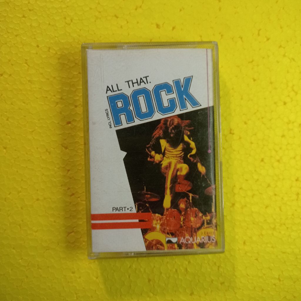 kaset pita lagu kompilasi All That Rock part 2 feat Rainbow Styx Fixx