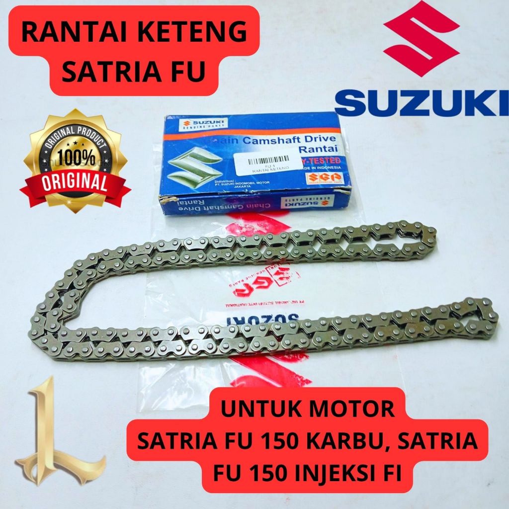 RANTAI KETENG ORIGINAL SATRIA FU SATRIA FU 150 KARBU, SATRIA FU 150INJEKSI FI