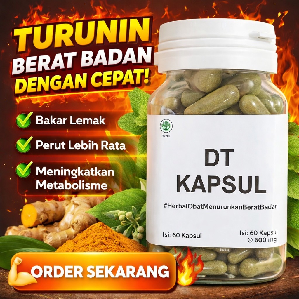 ORI BPOM DT Kapsul | Herbal BPOM | Diet Sehat | 60 Kapsul