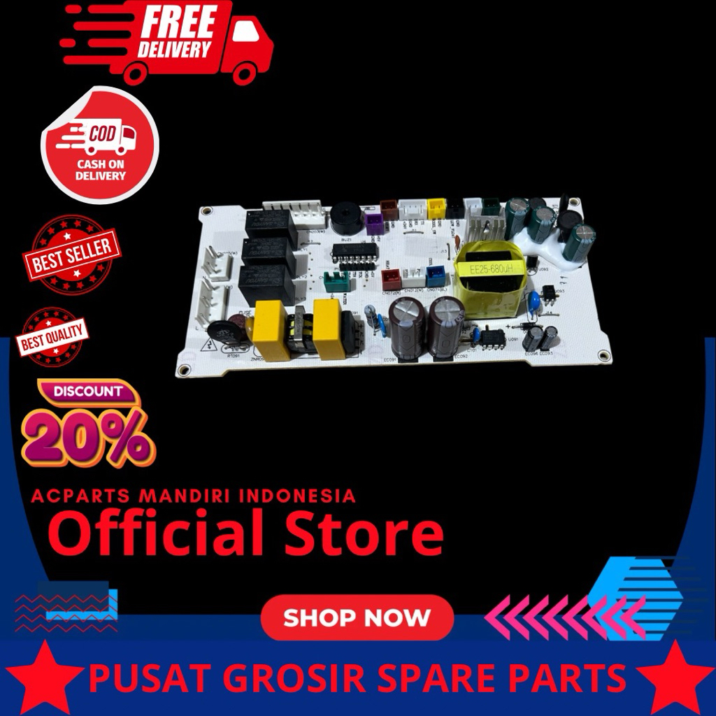 Modul Pcb Dispenser Galon Bawah Midea RWF-W1830BN(K) Original