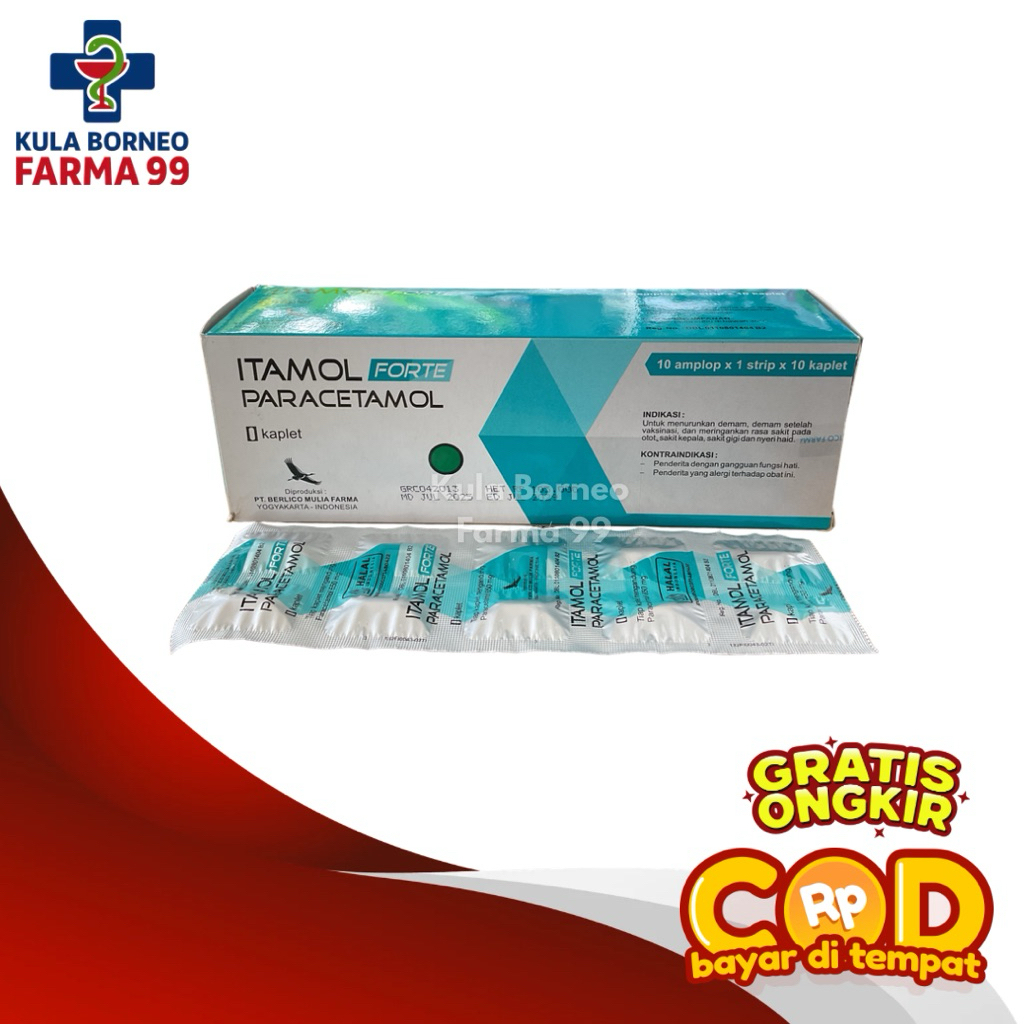 Itamol Forte Paracetamol 650 mg