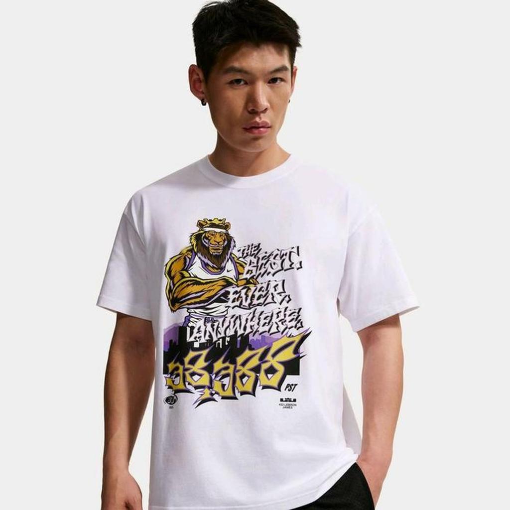 Kaos Basket Nike Lebron James Tee For The Record IH8576-100