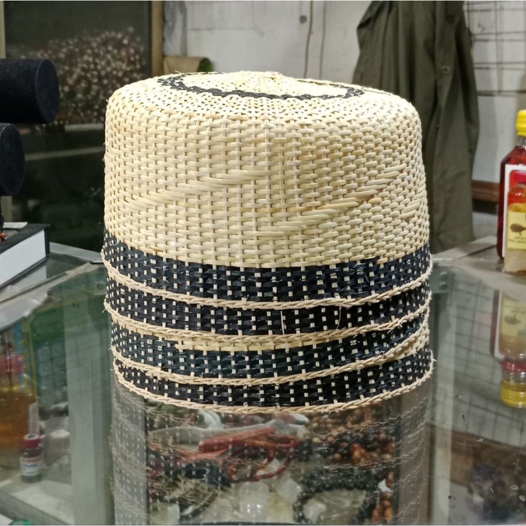 kopiah rotan asli kalimantan
