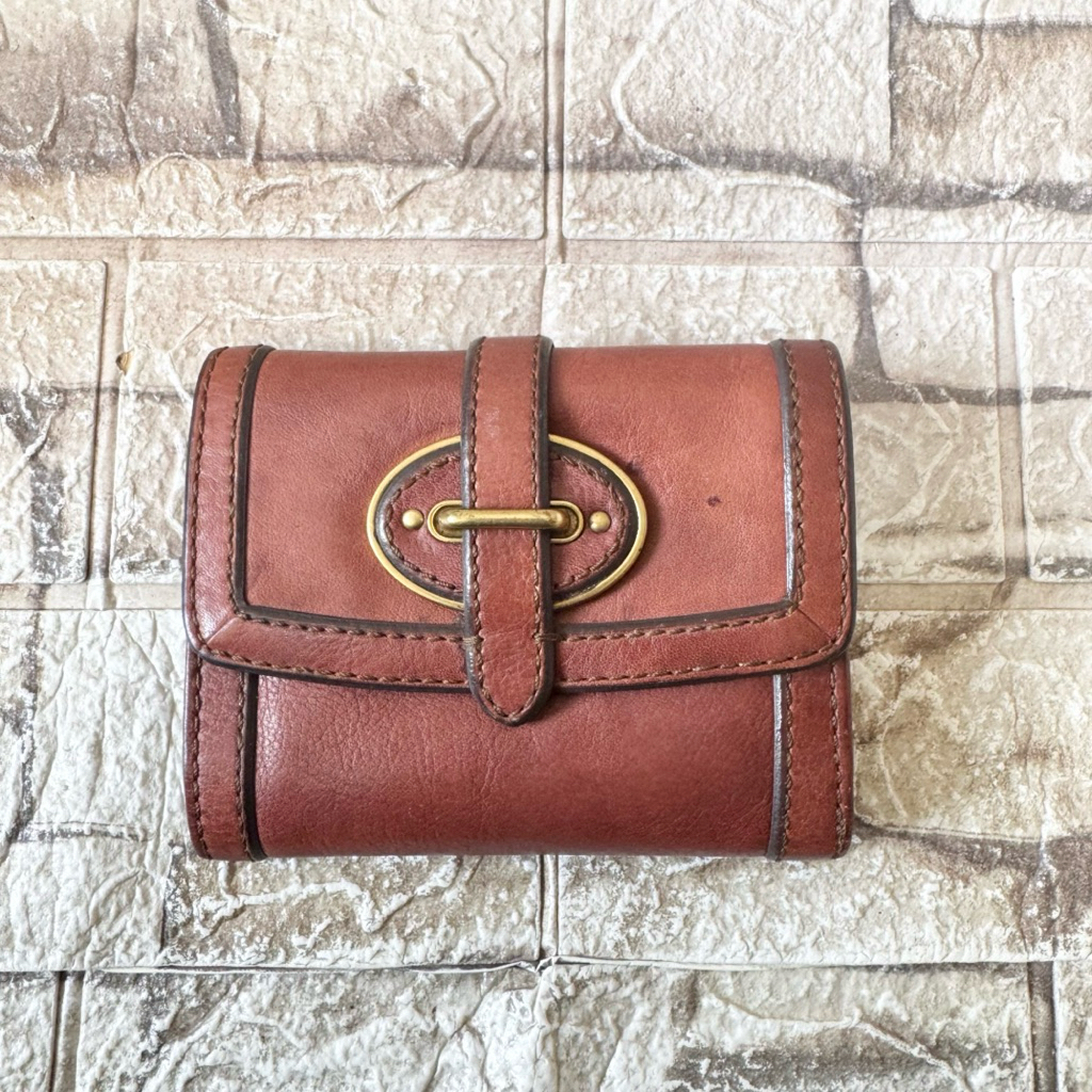 652# NET-Preloved Fossil Medium Wallet VRI VRV Bagong Dompet