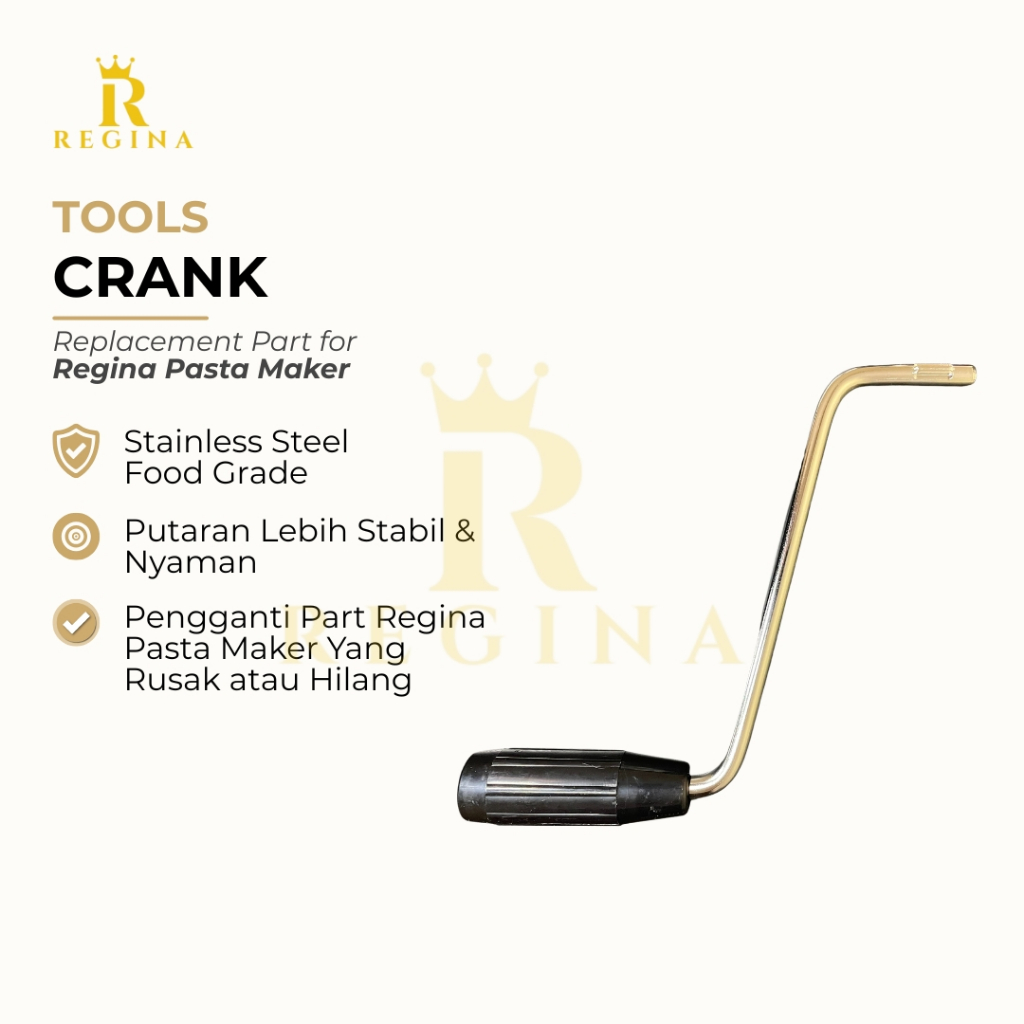 Part Engkol Crank Regina Pasta Maker Marcato Original Italy