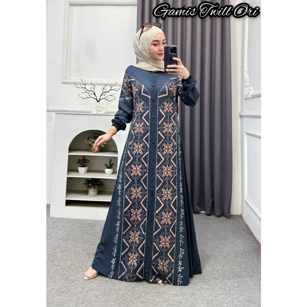SVK 10 - GAMIS TWILL KANCING LD 96-135 | GAMIS TWILL PEKALONGAN | GAMIS TWILL KANCING