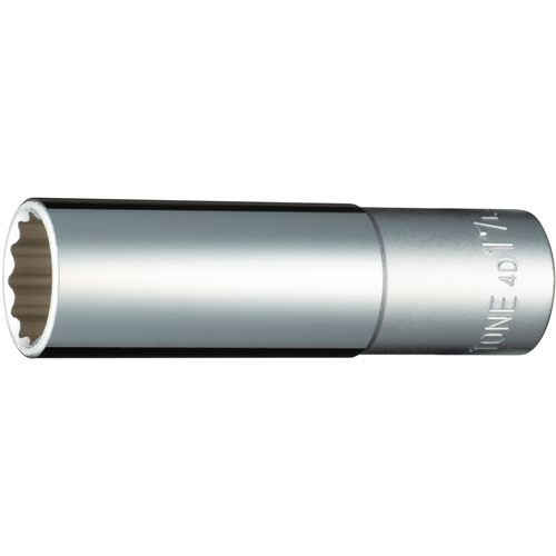 TONE Deep Socket 12pt. Drive 12.7mm (1/2) Ukuran 17mm 4D-17L