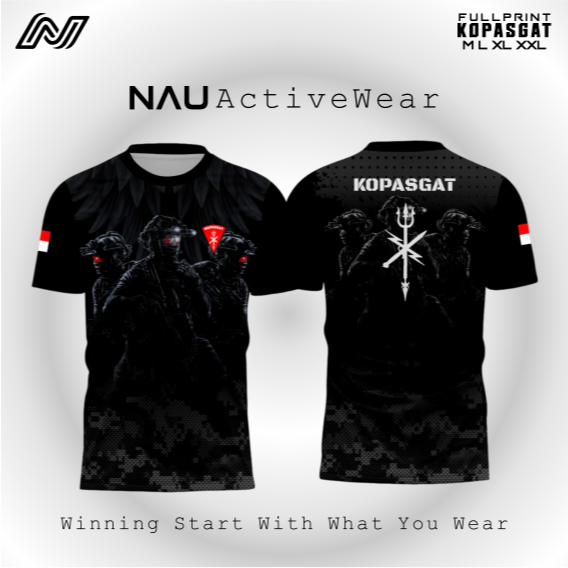 Jersey Nauactivewear Oneck Sublime Fullprint - Kopasgat