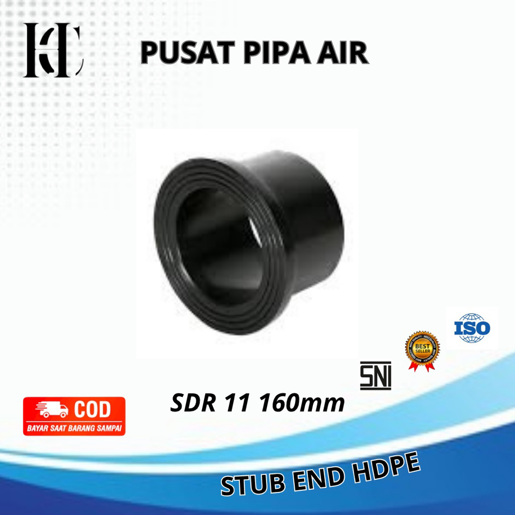 Stub end Hdpe buttfusion SDR 11 160mm