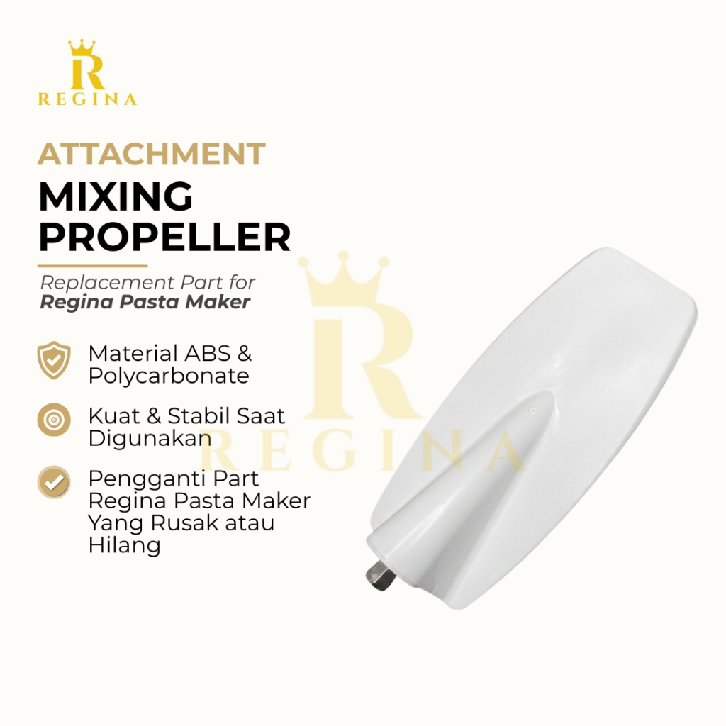 Part Mixing Propeller Regina Pasta Maker Marcato Original Italy