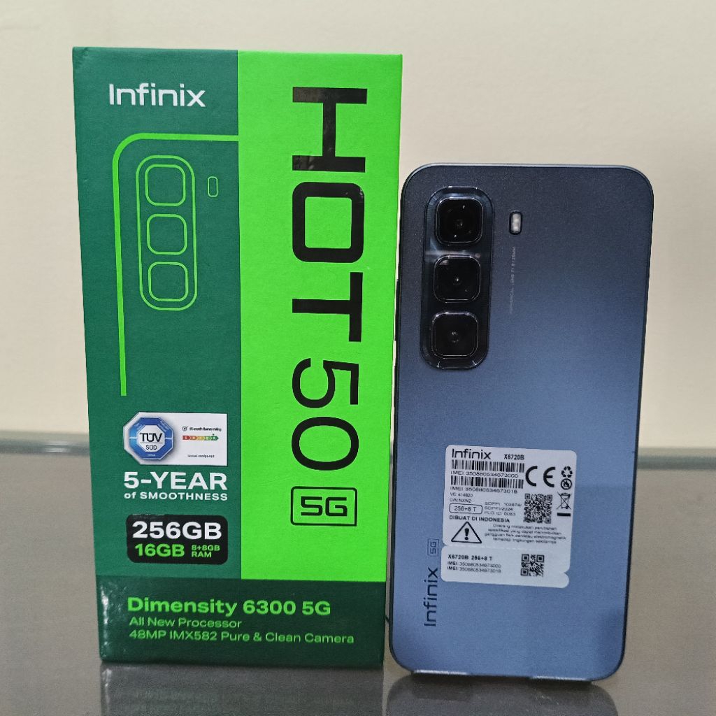 Handphone Infinix Hot 50 5G Ram 8 256GB