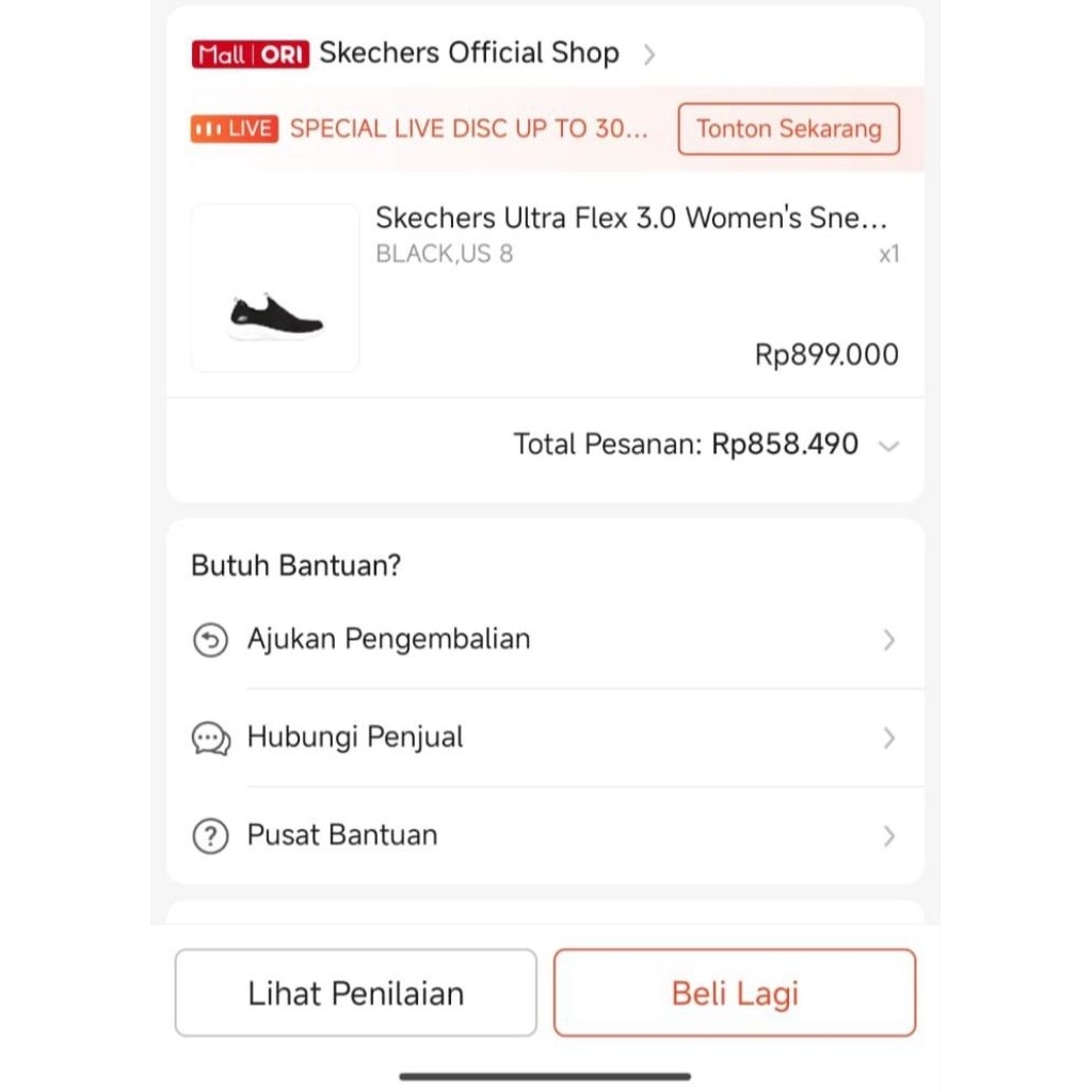 sepatu wanita skechers ori