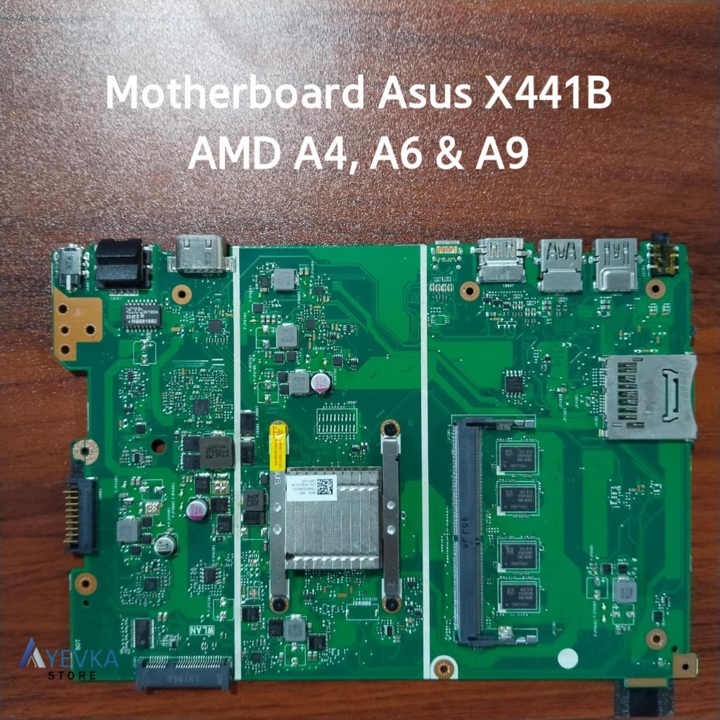 [ PROMO ] Motherboard Asus X441B AMD A9 A6 A4 Normal Tested Seken Original [ mainboard mobo mother b