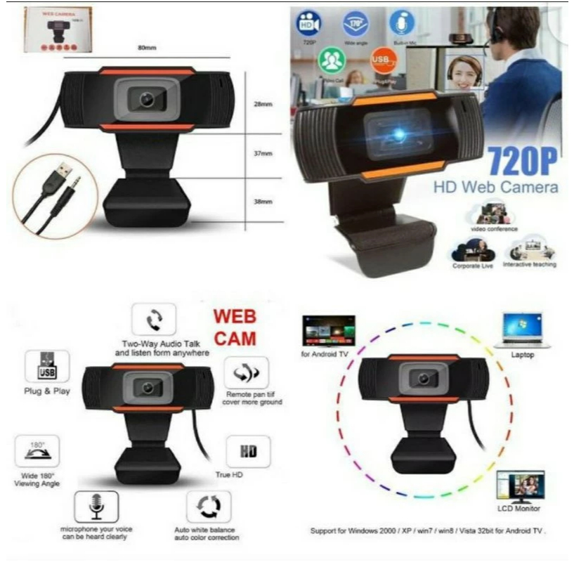 Camera usb Webcam WEB-01 720p - camera web-01 Termurah