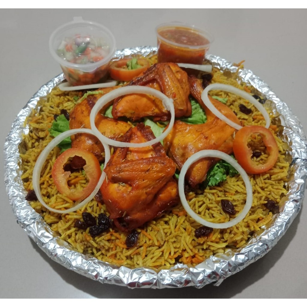Nasi Kebuli Ayam basmati NampanMantapMurah