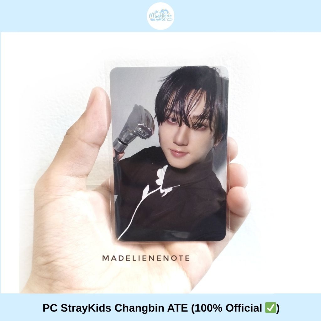 PC Official Changbin Stray Kids Changbin Photocard ATE