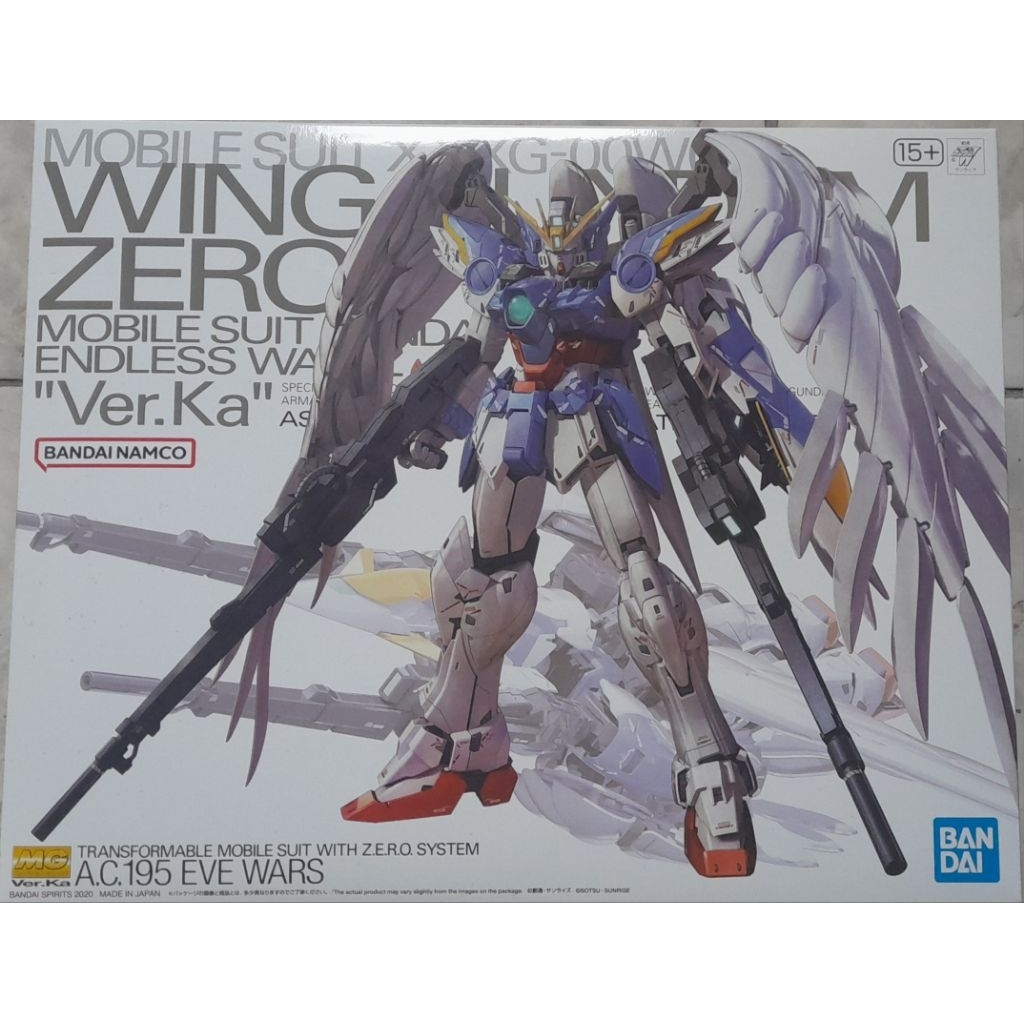 Gundam Wing Zero EW Ver Ka Bandai Original