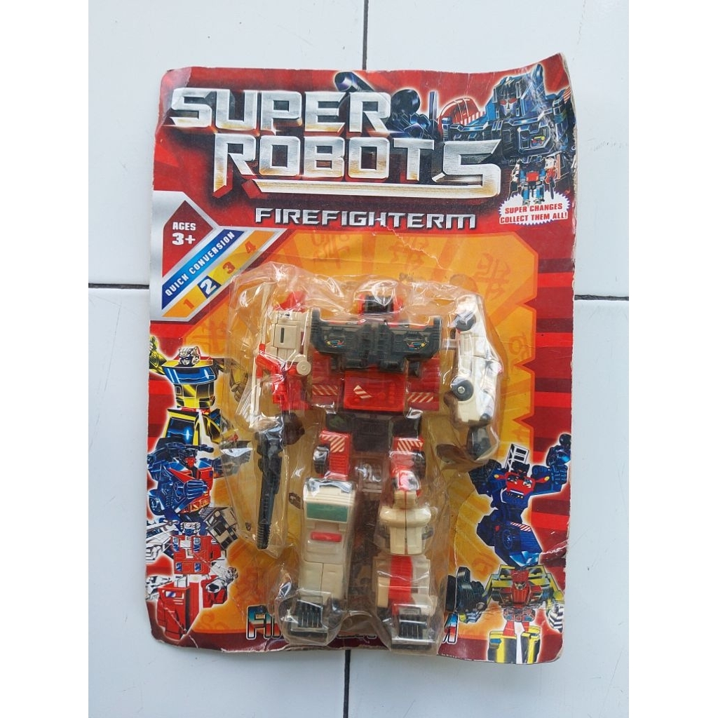Defensor Transformers Combiner super robots firefighterm