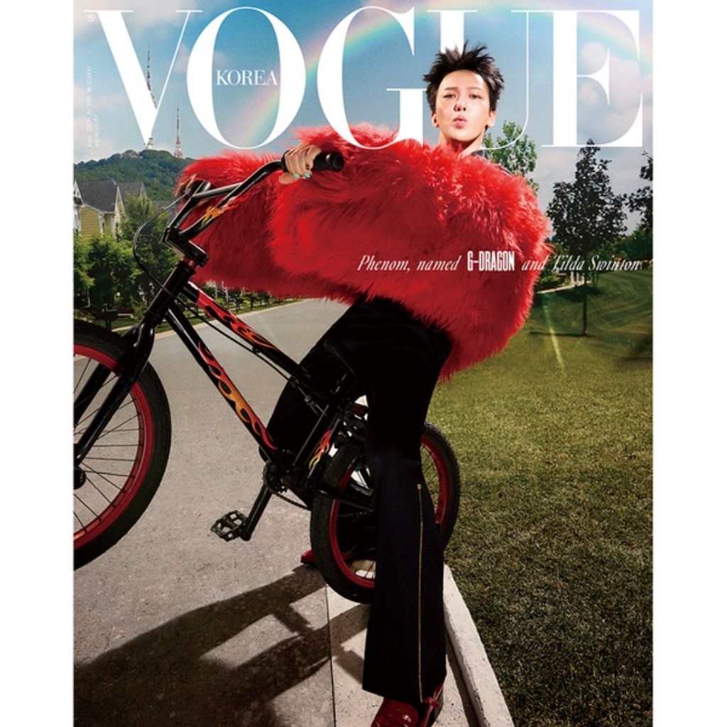 (DP PO CEK DESKRIPSI) VOGUE Magazine 2026.06 June Issue (Cover : G-DRAGON)