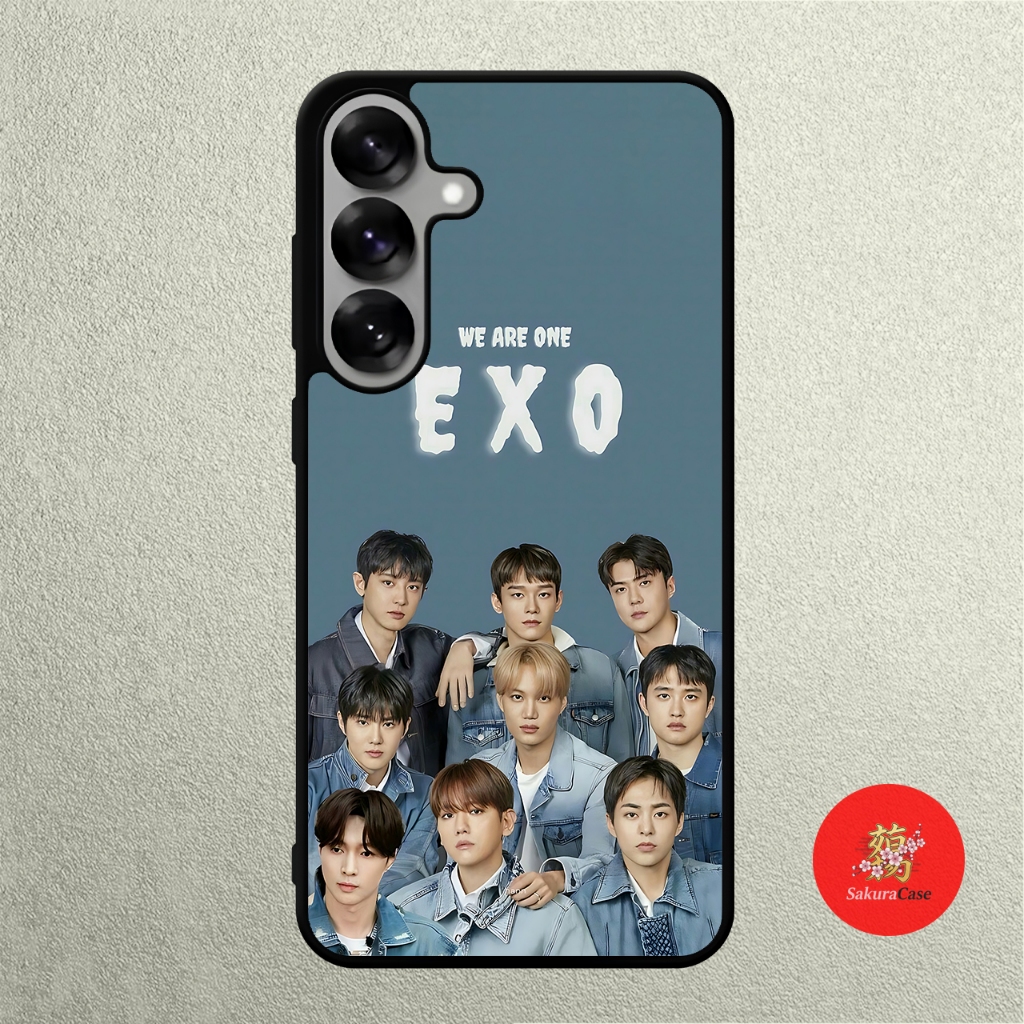 Case SAMSUNG A57 A56 A37 A36 A50 A50 A51 A52 A53 A54 A55 Rubber Softcase EXO we ae one
