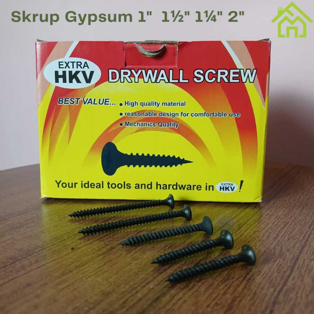 Skrup Gypsum/Skrup Gypaum 1"x6/ skrup 3cm/skrup 4cm & 5cm