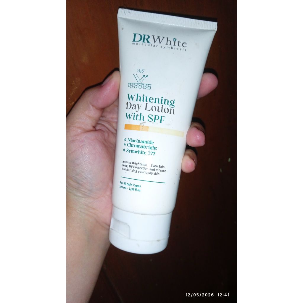 DR. White Body Lotion ( bekas ngonten ) + biaya adm