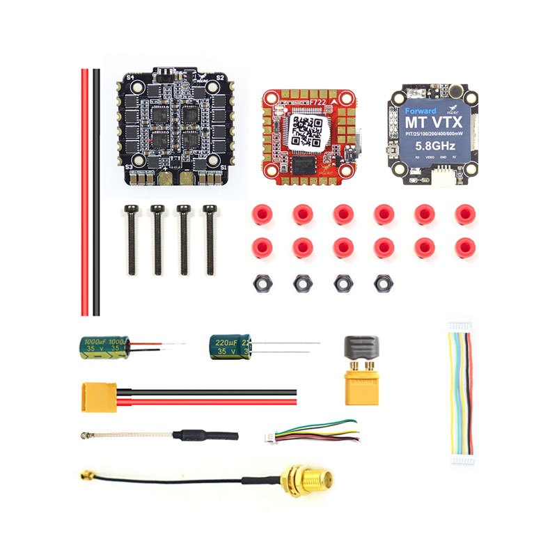Drone Flight Controller HGLRC FORWARD F722 Mini Stack VTX