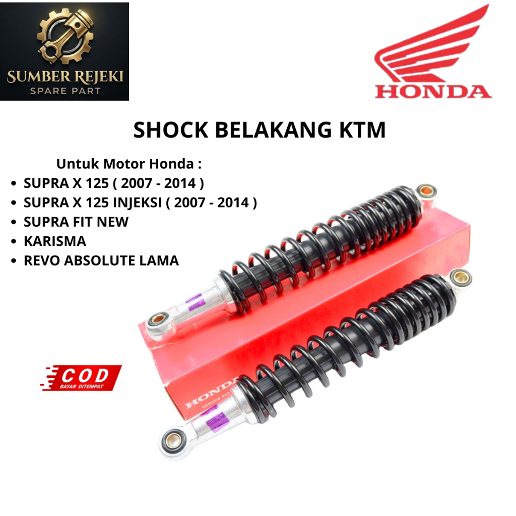 Shock belakang supra x 125 KTM Original