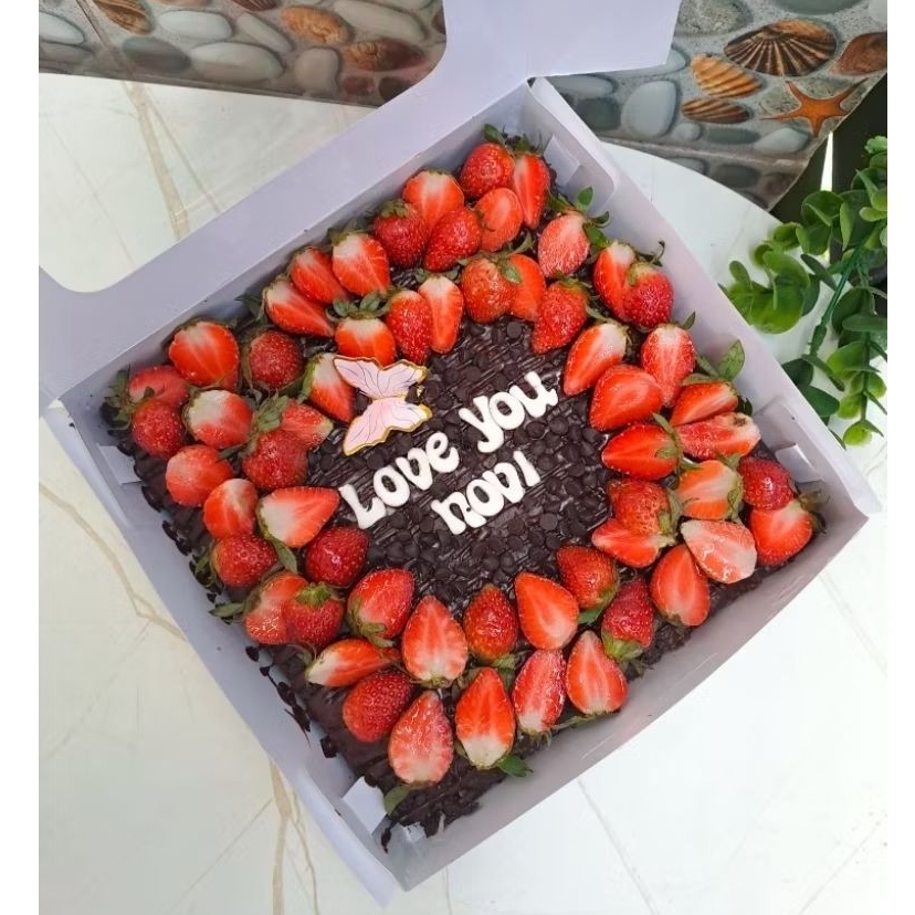 LUXURIOUS FUDGY BROWNIES  // BROWNIES ULTAH 20×20