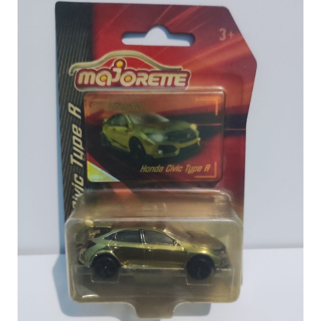 Majorette Honda Civic Type R Gold Edition